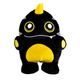 Dashi Nero Plush Pet Toy 16cm - pluszowa zabawka dla psa z piszczałką, czarny stworek