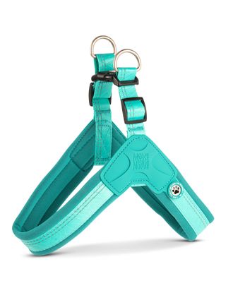 Max&Molly Q-Fit Harness Matrix 2.0  Turquoise - lekkie szelki step in dla psa, z identyfikatorem QR, turkusowe