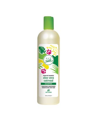 Pet Silk Vegan Aloe Vera Oatmeal Shampoo - nawilżający i łagodzący szampon dla psa i kota, z aloesem i owsem, koncentrat 1:16 - 473ml