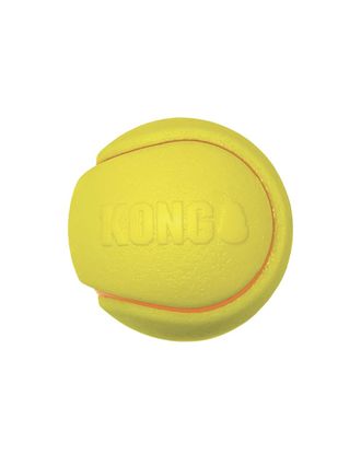 KONG Squeezz Tennis Ball 2 szt. - piłka gumowa dla psa, piszcząca