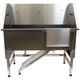 ShowTech Groom-X Tub - Stainless Steel Grooming Bathtub with Ramp on Wheels