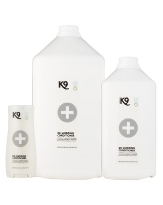 K9 De-Shedding Conditioner - odżywka dla psa i konia ułatwiająca usuwanie podszerstka, koncentrat 1:20