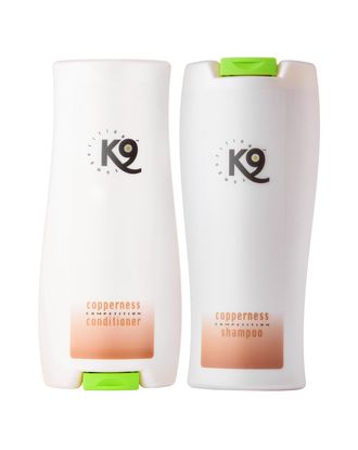K9 Copperness - zestaw kosmetyków do pielęgnacji brązowej i rudej sierści