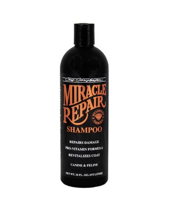Chris Christensen Miracle Repair Shampoo - witaminowy szampon rewitalizujący zniszczoną sierść psa i kota - 473ml