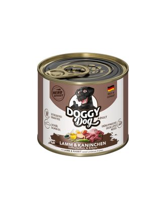 Doggy Dog Lamb & Rabbit - bezzbożowa mokra karma dla psa, z jagnięciną i królikiem - 200g
