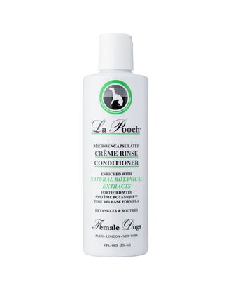 Les Poochs La Creme Rinse Conditioner (damska) - luksusowa, delikatna odżywka dla suczek ras długowłosych, koncentrat 1:4 - 236ml