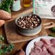 McAdams Raw Infused Free Range Turkey  - sucha karma dla średniego i dużego psa z indykiem, kompozycja z liofilizowanych i pieczonych kąsków