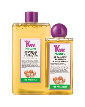 KW Nature Arganoil Shampoo - arganowy szampon dla psa i kota, koncentrat 1:3