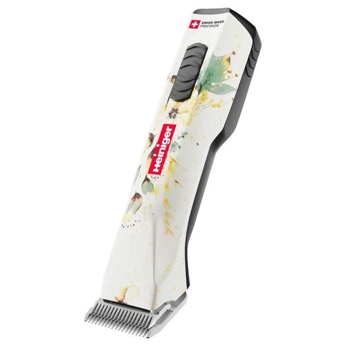 Heiniger Opal Floral Cordless Clipper - profesjonalna, dwubiegowa, cicha maszynka bezprzewodowa z silnikiem bezszczotkowym