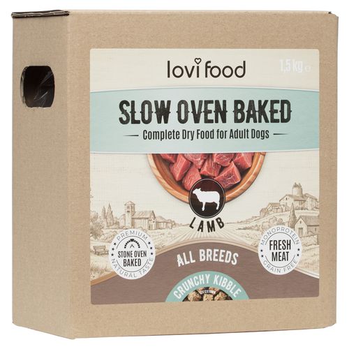 Lovi Food Slow Oven Baked Lamb - monobiałkowa karma pieczona dla psa, z jagnięciną