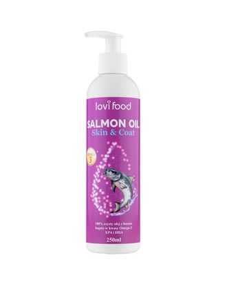 Lovi Food Salmon Oil - Pure Salmon Oil For Dog & Cat, Omega-3, EPA & DHA - 250ml