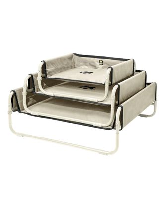 Maelson Soft Bed - solidna leżanka dla psa na stelażu, beżowa