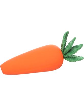 Flamingo Seezo Carrot Toy - gumowa zabawka dla psa z efektami dźwiękowymi, marchewka