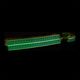Flamingo Glowa Stick - pleciony szarpak dla psa, świecący w ciemności, żółto-niebieski