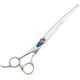 Kenchii Five Star Offset Left Curved Scissors - nożyczki groomerskie dla leworęcznych, gięte, offsetowe