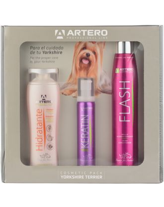 Artero Cosmetic Pack Yorkshire Terrier - zestaw kosmetyków dla psa z długą sierścią