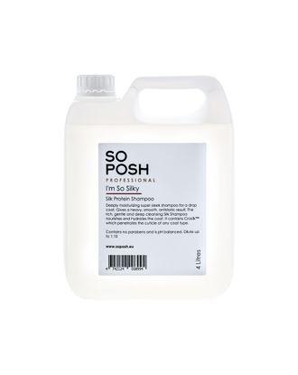 So Posh I'm So Silky Shampoo - szampon nawilżający, wygładzający sierść dla psów w typie York, Shi-Tzu, Maltańczyk, koncentrat 1:10 - 4L