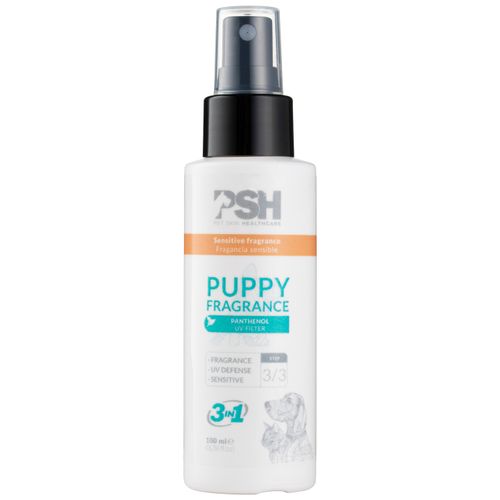 PSH Puppy Fragrance 3in1 100ml - delikatne perfumy i odżywka dla szczeniąt i kociąt, z ochroną przeciwsłoneczną