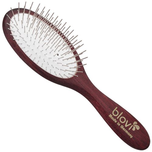 Blovi Red Wood Small Pin Brush - mała, owalna szczotka z krótkimi pinami 20mm