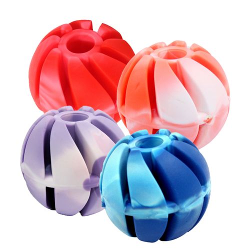 Pet Nova Snack Ball - gumowa piłka dla psa, z otworem na przysmaki