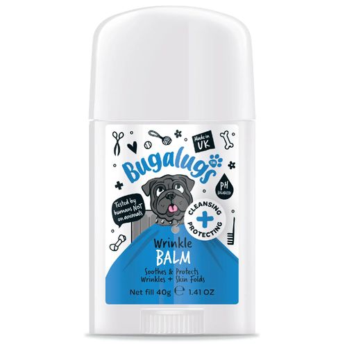 Bugalugs Wrinkle Balm 40g - łagodząco-ochronny balsam do fałd skórnych, łap i nosa psa i kota