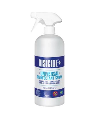 Disicide Plus+ Universal Disinfectant Spray - preparat do czyszczenia i dezynfekcji powierzchni, eliminujący nieprzyjemne zapachy - 1L