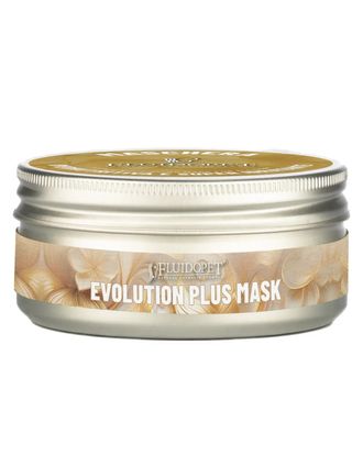FluidoPet Evolution Plus Mask - ekskluzywna, profesjonalna, głęboko odżywcza i nawilżająca maseczka dla ras długowłosych z kwasem hialuronowym, keratyną, olejkiem macadamia i masłem shea - 250ml