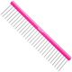 Blovi Ultralight Wide Comb 19cm - Ultra-light Metal Dog Comb with Wide Tooth Spacing