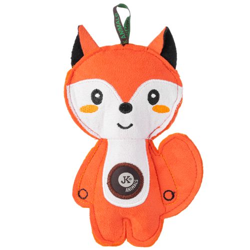 JK Animals Fox Textil Toy 19cm - pluszowa zabawka dla psa i szczeniaka, uroczy lew