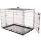Flamingo Ebo Taupe - metalowa klatka dla psa, XL: 70x109x77cm