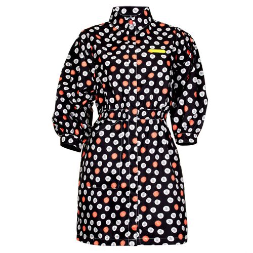 Artero Polka Dot Lisboa Dress - sukienka groomerska w kropki i pudle