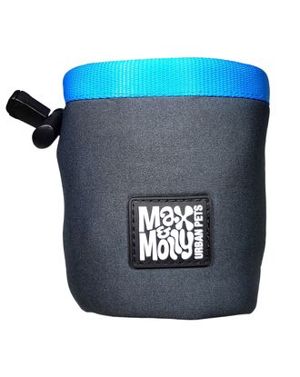 Max&Molly Treat Bag Sky Blue 250ml - wodoodporna saszetka na przysmaki dla psa, niebieska