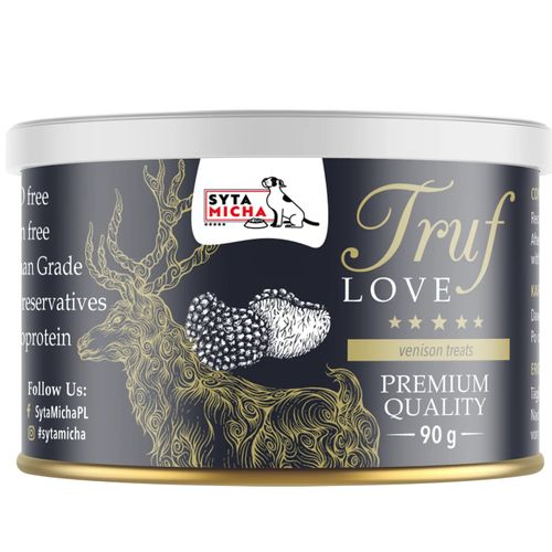 Syta Micha TrufLove z dziczyzną i truflami 90g - miękkie, hipoalergiczne przysmaki dla psa