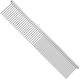 Blovi Basic Comb 19cm - Metal Dog Comb, Mixed Pin Spacing (50:50)