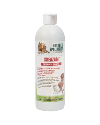 Nature's Specialties Sheazam Shampoo - łagodząco-regenerujący szampon dla psa i kota, koncentrat 1:8 - 473ml