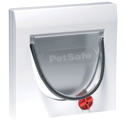 PetSafe Staywell Classic Cat Flap White - drzwiczki dla kota, białe, 4 możliwości ustawienia