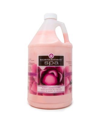 Best Shot Spa Orchid & Vanilla Puppy Conditioner - hipoalergiczna, zmiękczająco-nabłyszczająca odżywka dla szczeniąt i kociąt, o zapachu orchidei i wanilii, koncentrat 1:6 - 3,8L