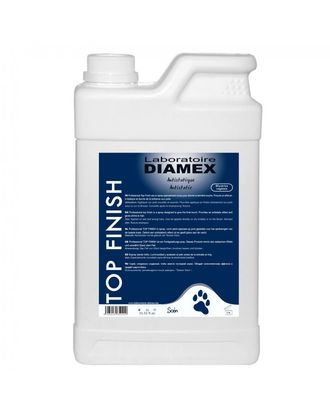 Diamex Top Finish - preparat z roślinną gliceryną, antystatyczny i nabłyszczający sierść - 1L