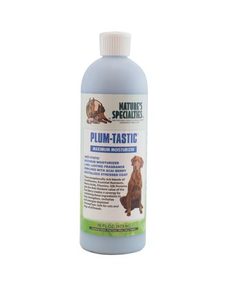 Nature's Specialties Plum-Tastic Conditioner - mocno nawilżająca odżywka do przesuszonej, zaniedbanej sierści  psa i kota, koncentrat 1:32 - 473ml