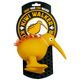 Kiwi Walker Whistle Figure Orange - piszcząca zabawka dla psa, zabawny pomarańczowy ptak