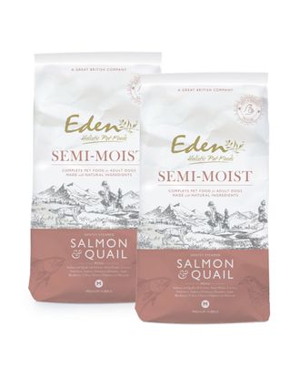 Eden Salmon & Quail - półwilgotna karma dla psa z łososiem i przepiórką - 2x 10kg