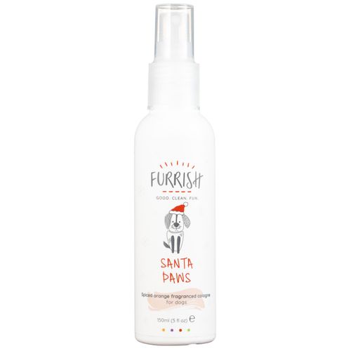 Furrish Santa Paws Cologne 150ml  - świąteczne perfumy dla psa, owocowo-korzenny zapach