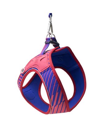 Max&Molly FC Barcelona Air Vest Dog Harness - bezuciskowe szelki dla psa, z motywem klubu piłkarskiego