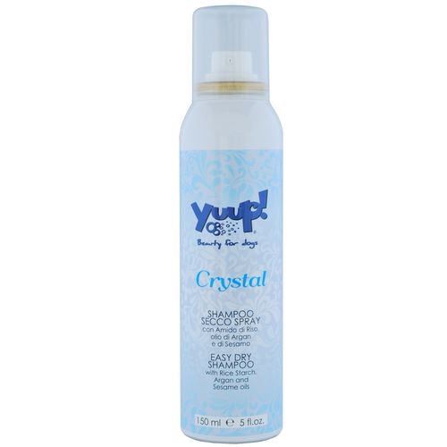 Yuup! Fashion Crystal Easy Dry 150ml - suchy szampon dla psa, w sprayu, z olejkiem arganowym i sezamowym