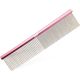 Yuup! Pink Comb 19cm - lekki, aluminiowy grzebień z mieszanym rozstawem ząbków 50:50, różowy