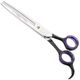 P&W The BlackSmith Thinning Scissorss 6,5" - najwyższej jakości, profesjonalne degażówki jednostronne, 48 ząbków