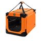 Maelson Soft Dog Kennel Neon Orange - wysokiej jakości materiałowy transporter dla psa, pomarańczowy