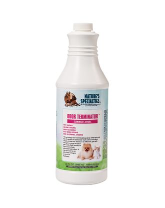 Nature's Specialties Odor Terminator - odświeżasz szaty psa i kota i eliminator zapachów z otoczenia - 946ml
