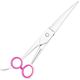 Geib Gator Left Curved Scissors - nożyczki groomerskie gięte, z japońskiej stali nierdzewnej, leworęczne