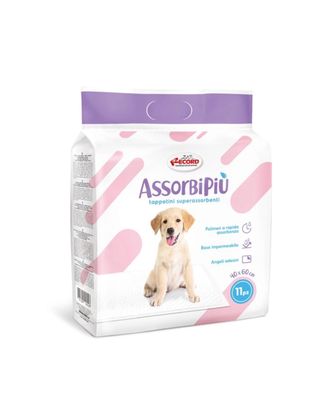 Record AssorbiPiu 40x60cm - wysoce chłonne podkłady do nauki do nauki czystości dla psa-11szt.